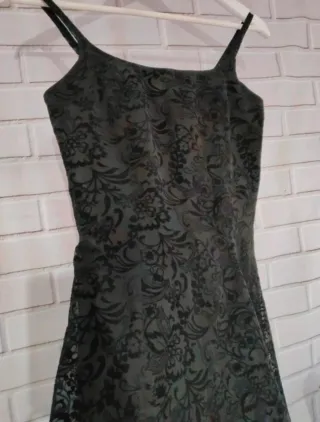 Vestido de fiesta negro Stylo talla 40
