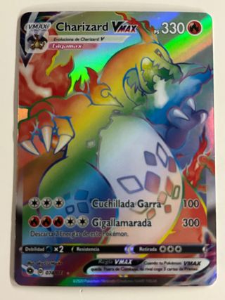 Carta Pokémon Charizard VMAX Gigantamax 074/073
