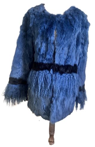 Chaquetón Zonia Azul y Negro