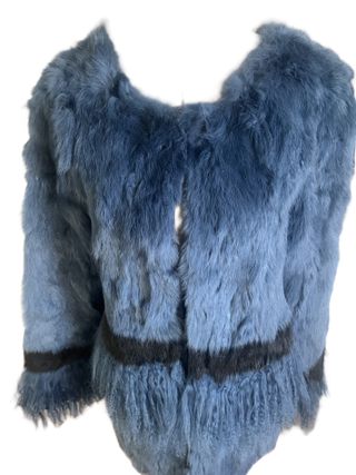 Chaquetón Zonia Azul y Negro