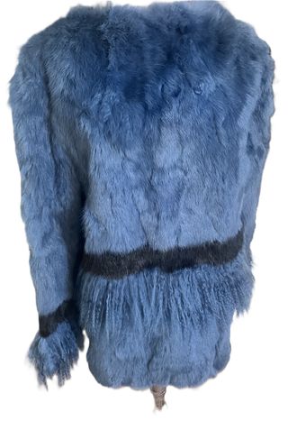 Chaquetón Zonia Azul y Negro