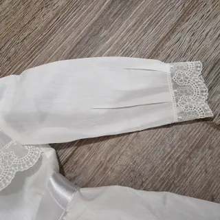 Vestido de cristianar con capota