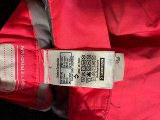 Pantalón nieve niña Decathlon rosa. usado una vez.
