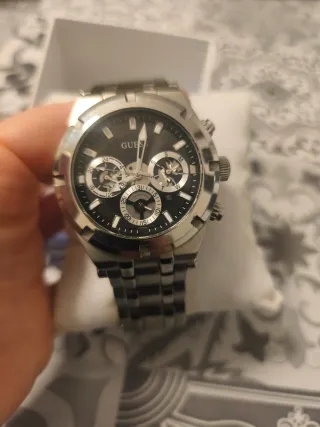 Orologio Guess Uomo Acciaio Cronografo