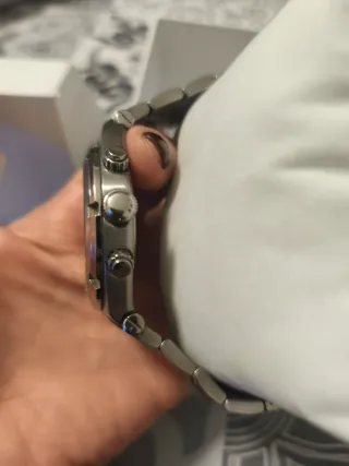 Orologio Guess Uomo Acciaio Cronografo