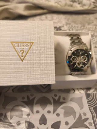 Orologio Guess Uomo Acciaio Cronografo