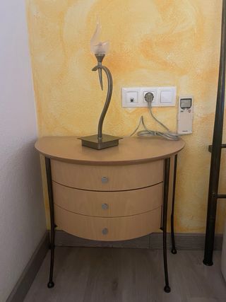Dormitorio Matrimonio hierro forjado y Madera