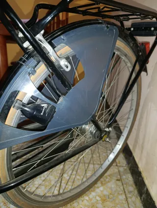 Bicicleta Clásica Retro Negra
