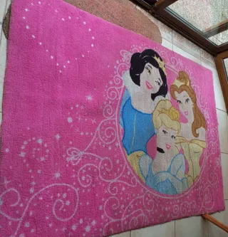 Alfombra Princesas Disney Rosa