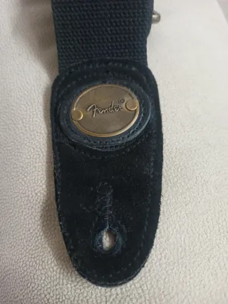 Correa Fender para Guitarra/Bajo Negra