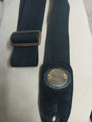 Correa Fender para Guitarra/Bajo Negra