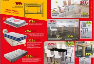 Camas, literas, colchones