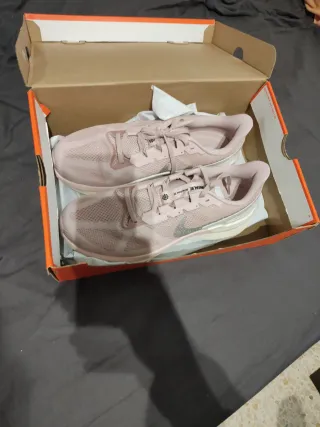 Nike Structure 25 PRM Zapatillas Mujer Rosa/Plata