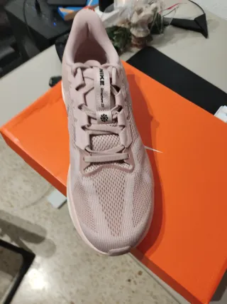 Nike Structure 25 PRM Zapatillas Mujer Rosa/Plata