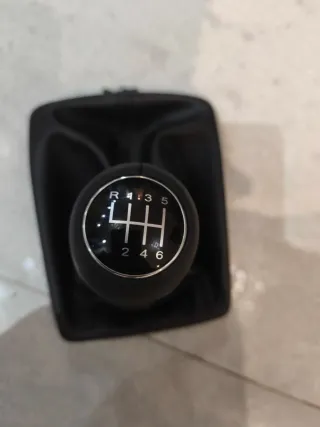 Pomo Palanca Cambios Cuero 6 Velocidades