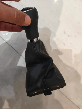 Pomo Palanca Cambios Cuero 6 Velocidades