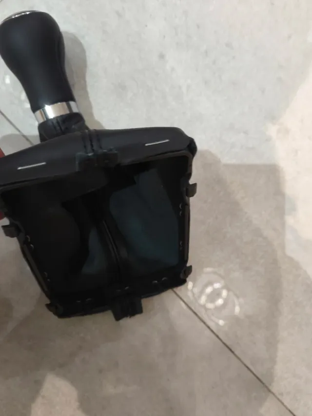 Pomo Palanca Cambios Cuero 6 es para audi a 6  Vel