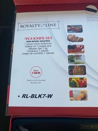 Set Coltelli Royalty Line 7pz