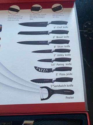 Set Coltelli Royalty Line 7pz