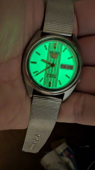 Seiko 5 Automatico Giallo Vintage