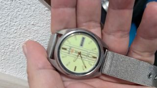 Seiko 5 Automatico Giallo Vintage