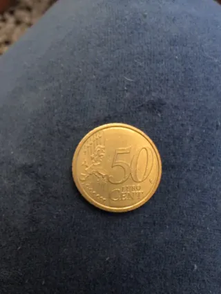 Moneda 0.50 cent. euros Vaticano Papa Francisco 2