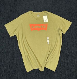 Camiseta Levi's Verde Logo Talla XL