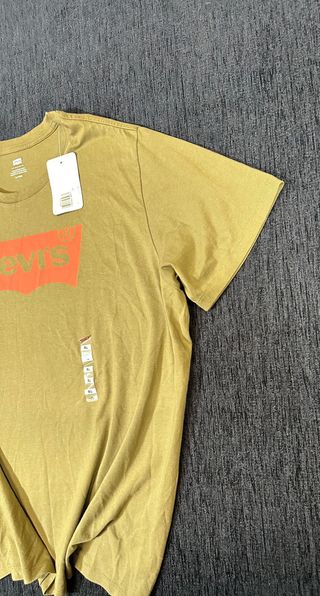 Camiseta Levi's Verde Logo Talla XL