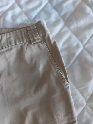 Calça cargo Mango bege