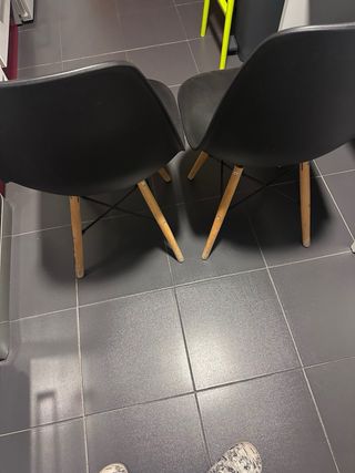 Pack 2 Sillas Negras