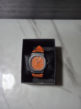 Reloj nautilus deportivo 42mm | NARANJA