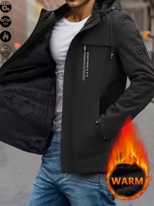 Chaqueta  con Forro Polar de Invierno Impermeable