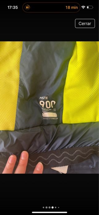 Chaqueta técnica de esquí Decathlon