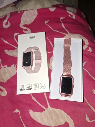 Reloj ALE-HOP Dorado y Rosa