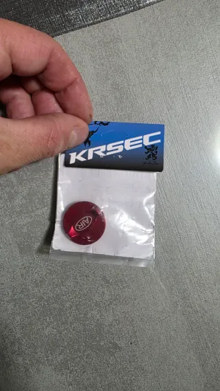 Tapones para hoquilla por habré color rrojo