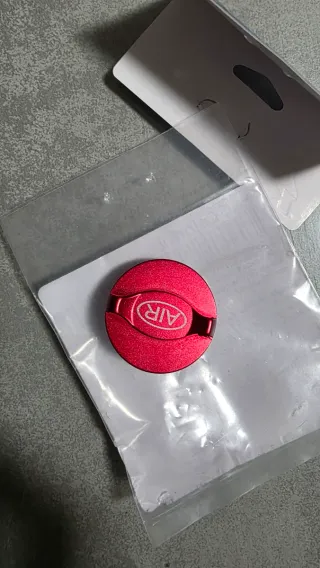 Tapones para hoquilla por habré color rrojo