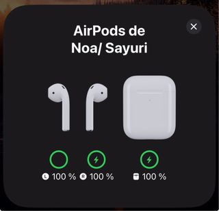 Airpods Apple Originales Blancos con Funda Roja