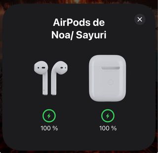 Airpods Apple Originales Blancos con Funda Roja