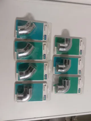 Lote 8 conectores Burger para barandillas