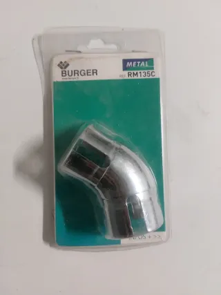 Lote 8 conectores Burger para barandillas