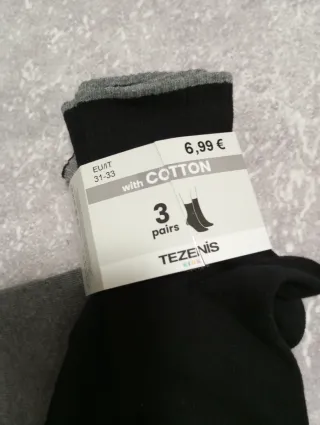 Calze Tezenis 31/33 (3 paia)