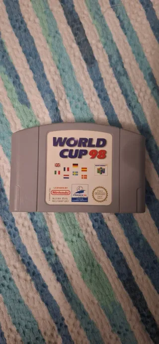 Nintendo 64 - World Cup 98 - N64 videogame