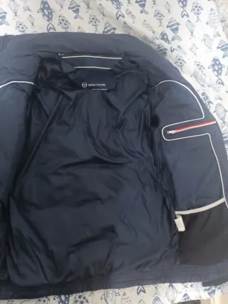 Chaqueta Sergio Tacchini Azul y Negra