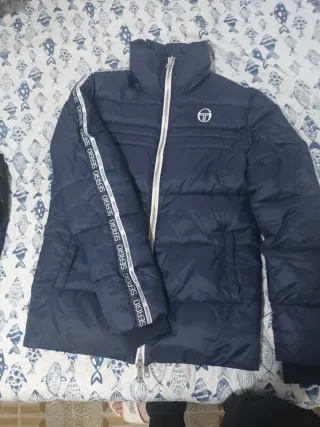 Chaqueta Sergio Tacchini Azul y Negra