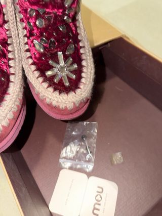 Botas Mou Moradas Talla 38