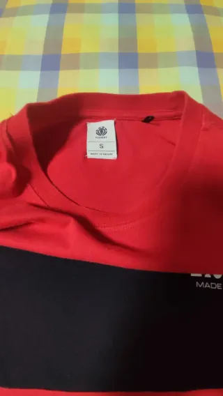 Camiseta Element Roja Talla S