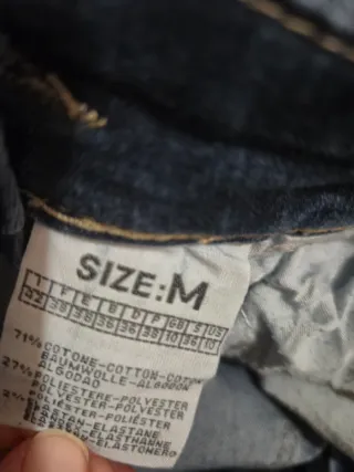 Peto vaquero mujer talla M