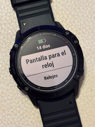 Garmin Fénix 6X Pro GPS Reloj Deportivo Negro