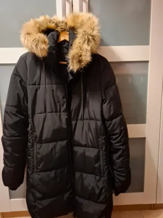 Plumas mujer negro talla XL