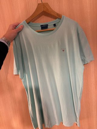 Camiseta Gant Verde Aqua Talla L